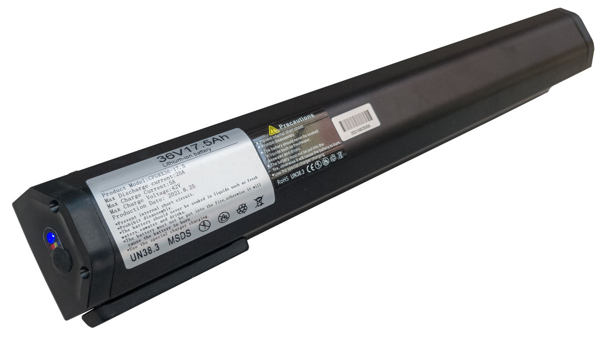 Dorado 458mm battery, 36V – Rev Bikes