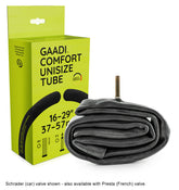 Gaadi Easy-on Universal Bike Tube - Schrader valve