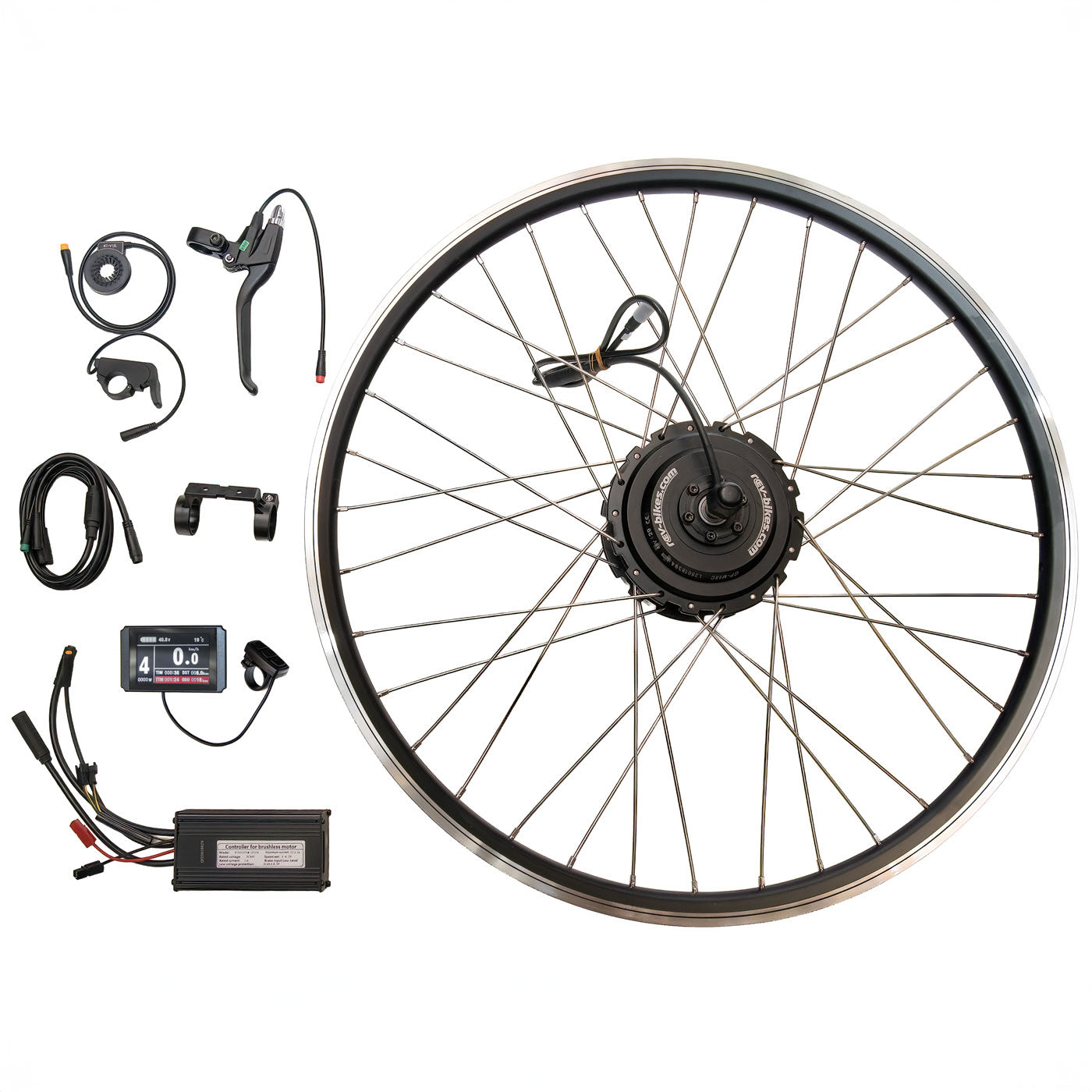500w Hub Motor Kit for Ebikes REV Bikes – Rev Bikes