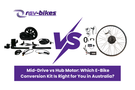 Mid-Drive vs Hub Motor: Which E-Bike Conversion Kit Is Right for You in Australia?
