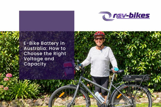 E-Bike Battery in Australia: How to Choose the Right Voltage and Capacity