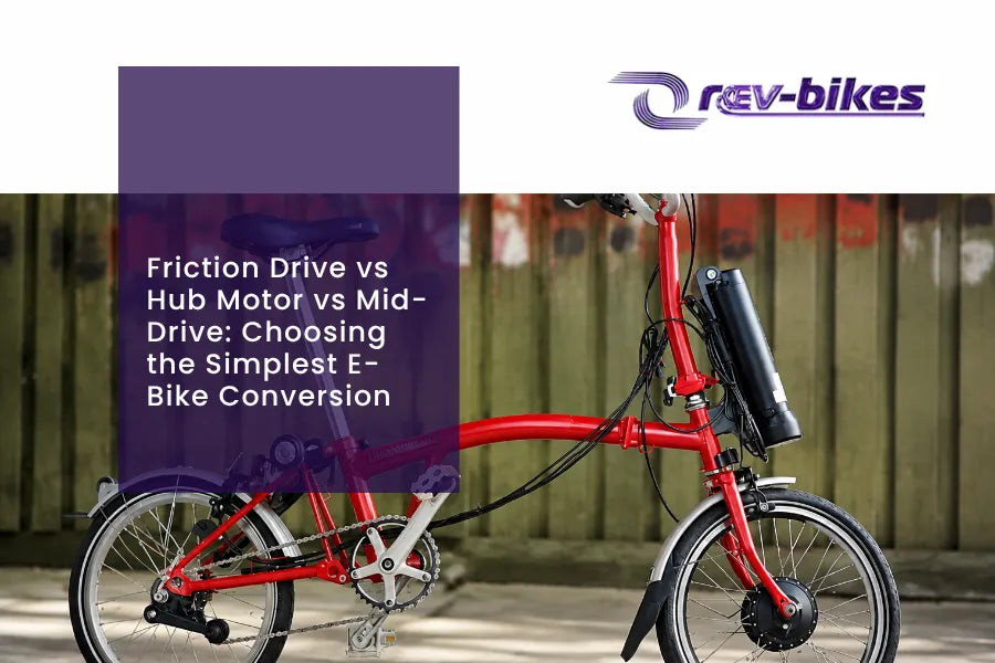 Friction Drive E-Bike Conversion Kit Australia: Is It the Simplest Upgrade for Your Bike?
