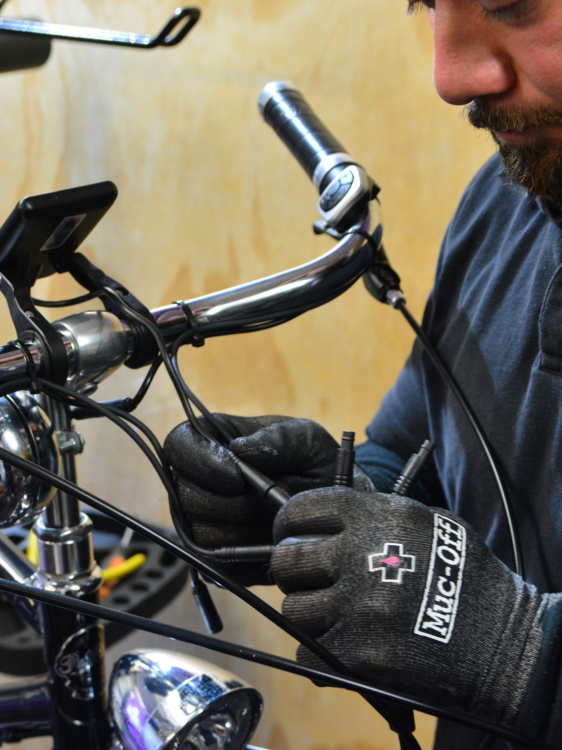 Regular bicycle maintenance shops