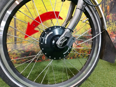 Brompton 250w Hub Motor Kit with Bottle battery