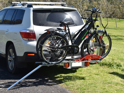 GripSport Urban 2-Bike Tow Bar Rack