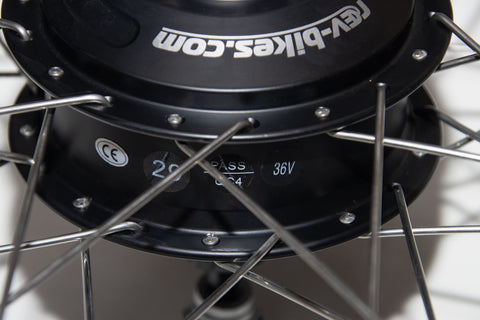 TalkSense Kit: Rear 250w Hub Motor with Battery