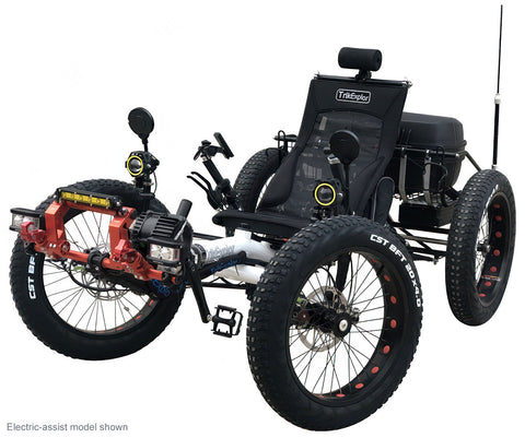 TrikExplor Recumbent Quad Cycle F420E