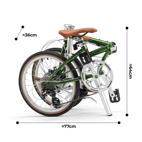 Lightweight folding e-bike