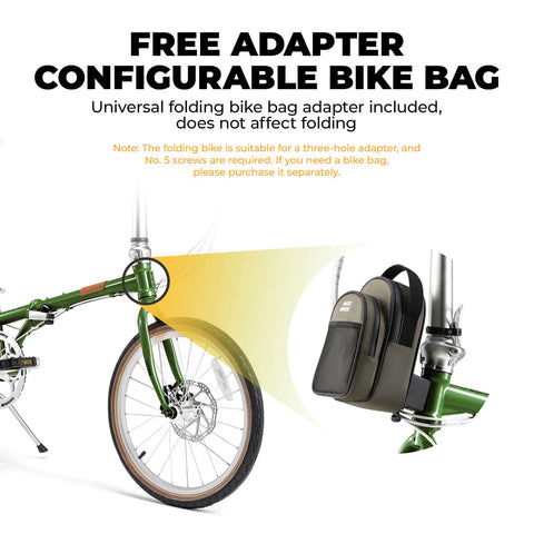 Lightweight folding e-bike